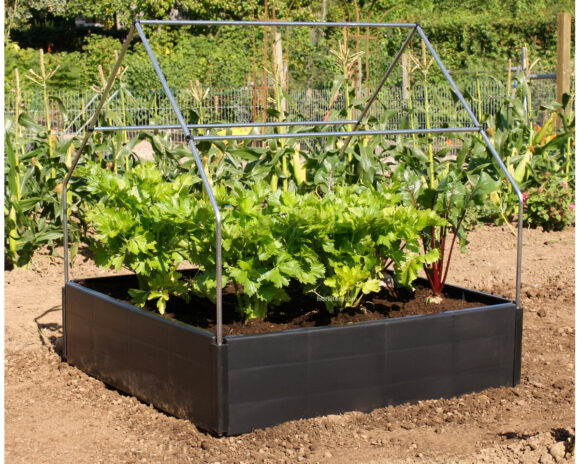 Estructura metalica para grow bed