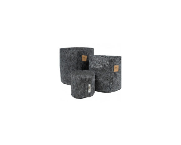 Root pouch charcoal (15 x 19 cm) 3,8 l sin asas