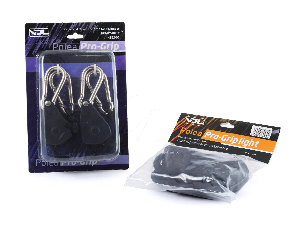 Poleas pro-grip (2) heavy-duty vdl