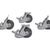 Kit ruedas soporte bandeja (4 uds)