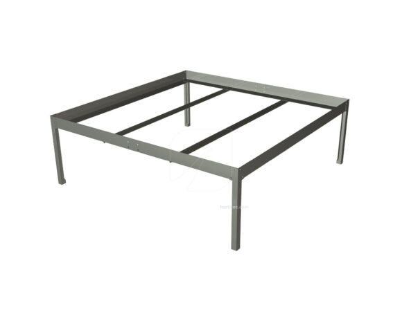 Soporte para mesa negra (0,6 x 0,6 m) - Image 2