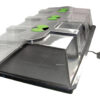 Invernadero heat variable 110.5 cm x 58.5 cm x 28 cm x-stream