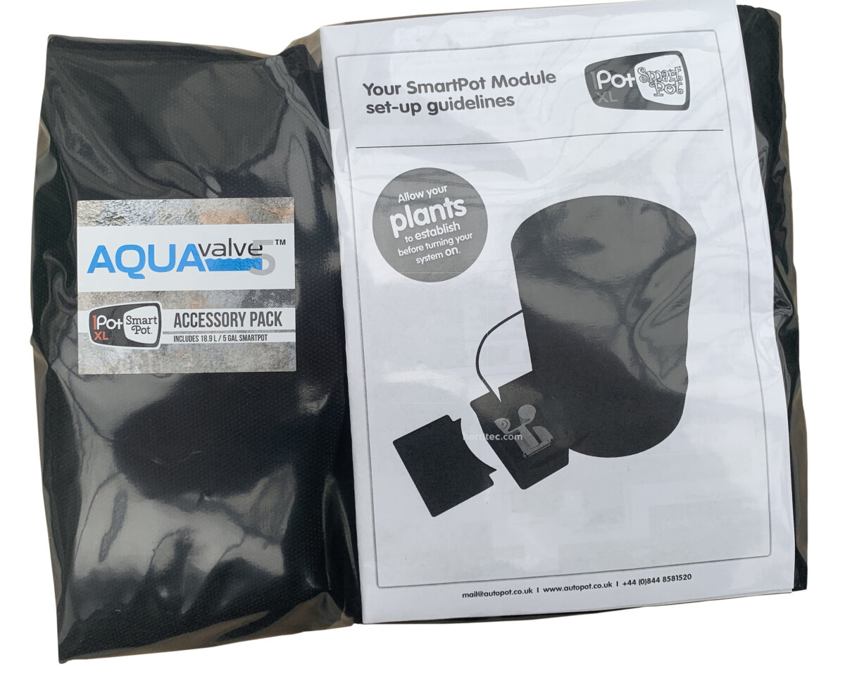 Accesorios modulo 1potxl smartpot (con maceta)-con aquavalve5 autopot