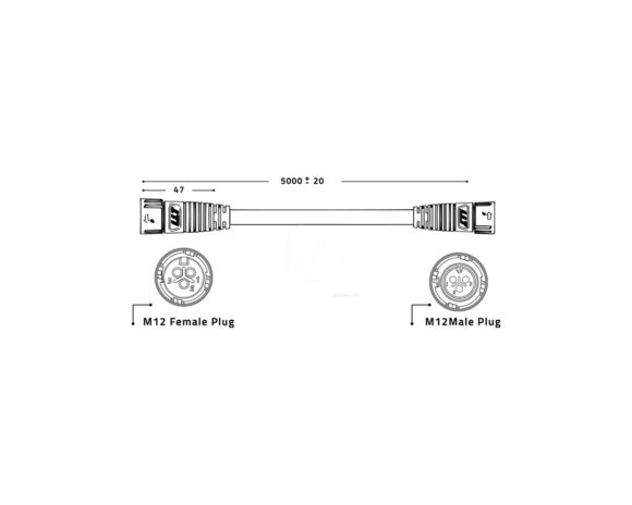 Control cable daisy zeus-newmodel + 5 m lumatek - Image 2