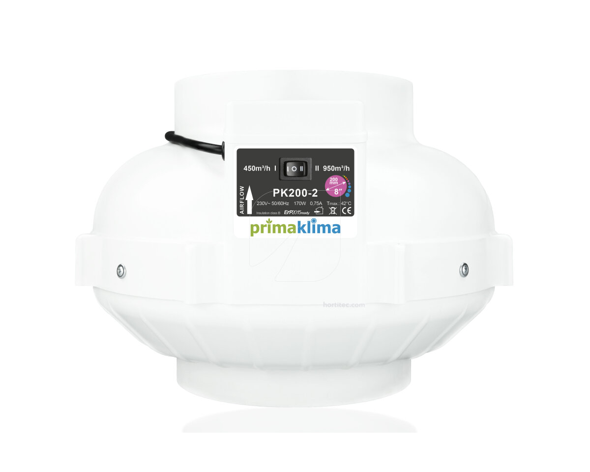 Extractor pk 125 mm-2 vel (220-400 m3/h) - Image 8