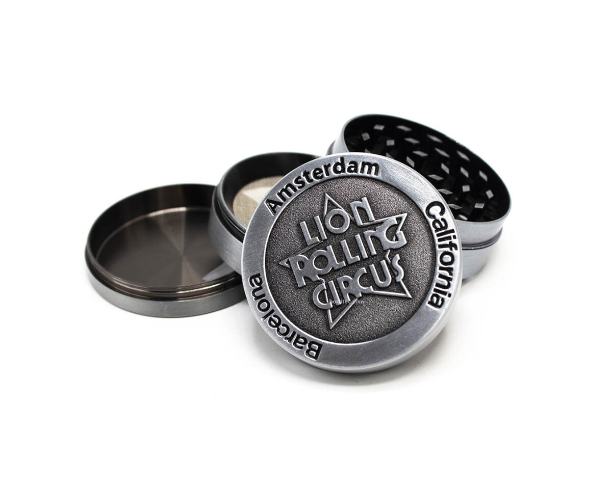 Grinder magnetico 4 partes (12 uds) lion rolling circus