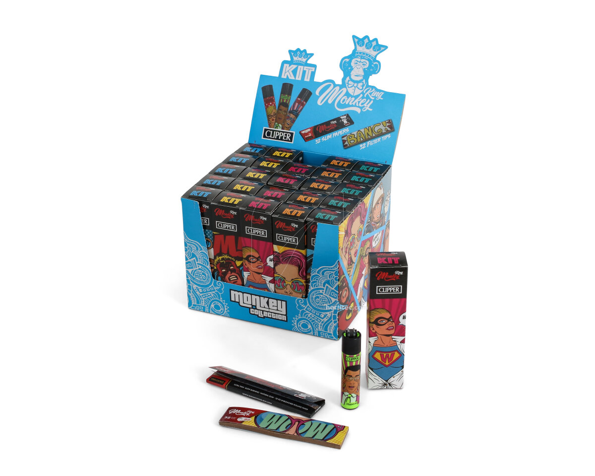 Kit clipper (25 uds)  monkey king