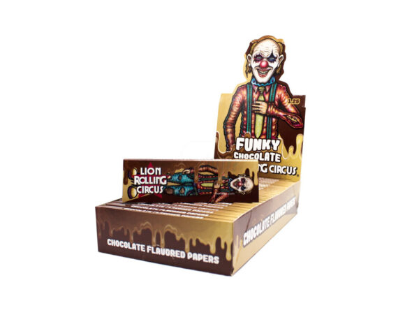 Papel flavours 1.25 chocolate (25 u) lion rolling circus - Image 9