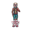 Figura carton lion rolling circus