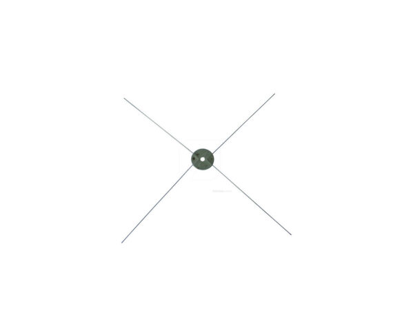 Recambio cuchilla cruzada (2 u) peladoras 16'' (40,64 cm)