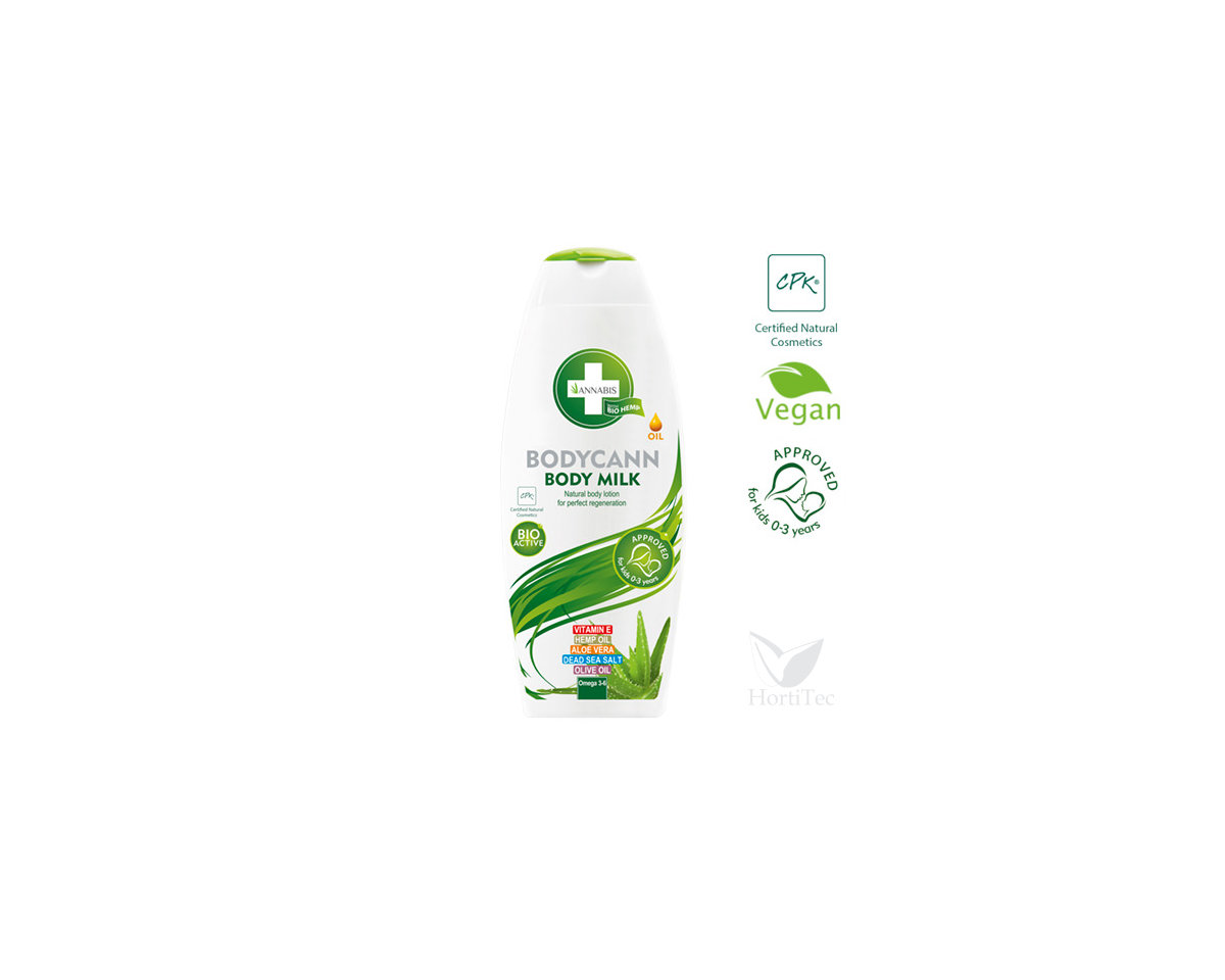 Bodycann body milk 250 ml annabis