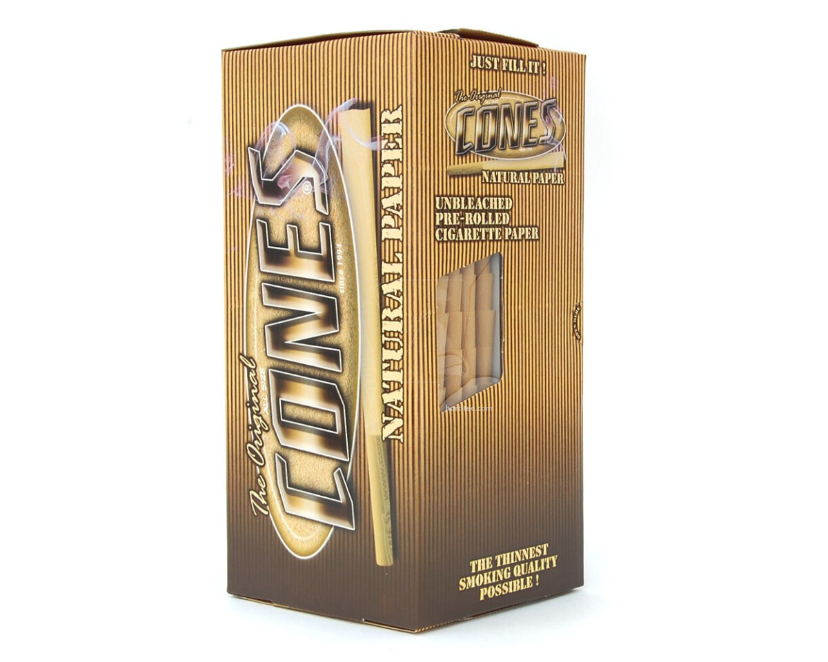 Papel natural small size deluxe 98/26 (800 uds) cones