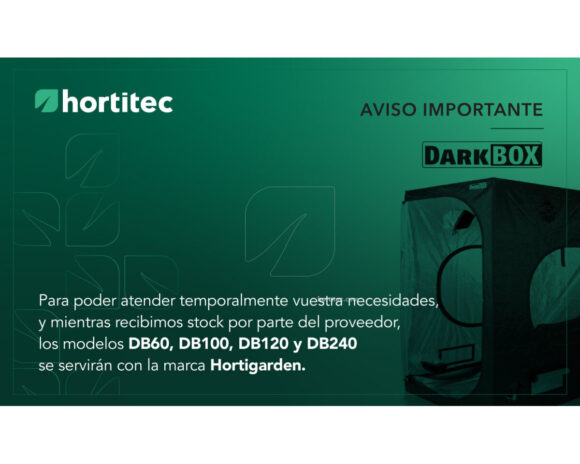Invernadero db60 (60 x 60 x 140 cm) dark box